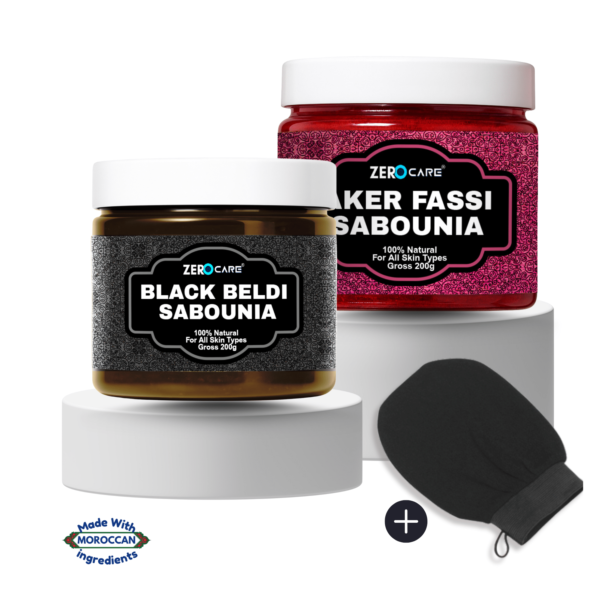 ZC 505 | Duo Sabounia Black Beldi + Aker Fassi - ZC | Zero Care