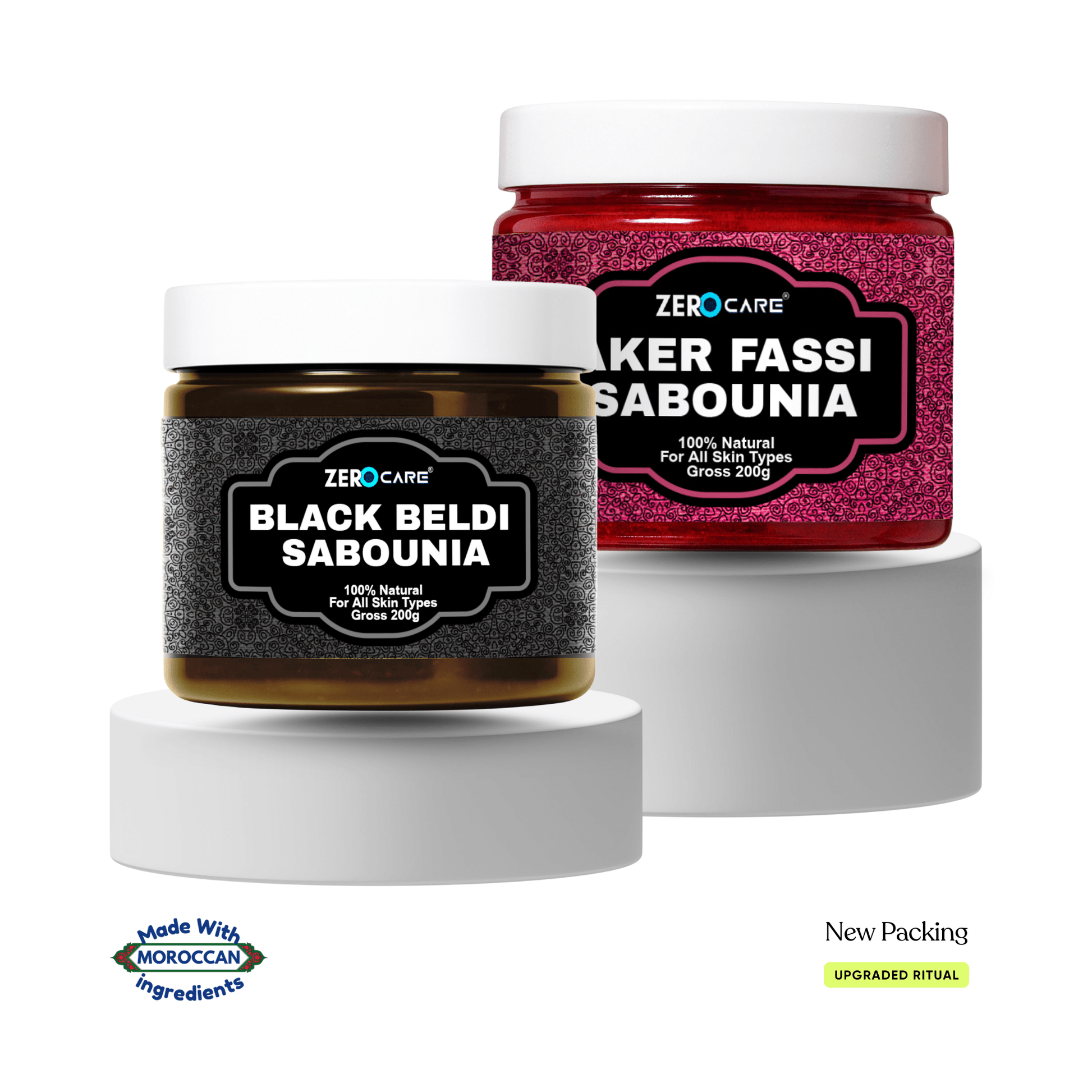 ZC 505 | Duo Sabounia Black Beldi + Aker Fassi - ZC | Zero Care