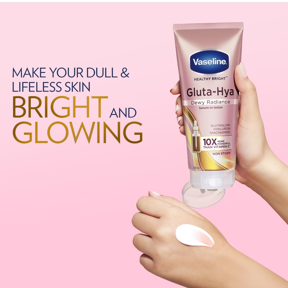 Vaseline Gluta-Hya Dewy Radiance Serum-in-Lotion – 200ml