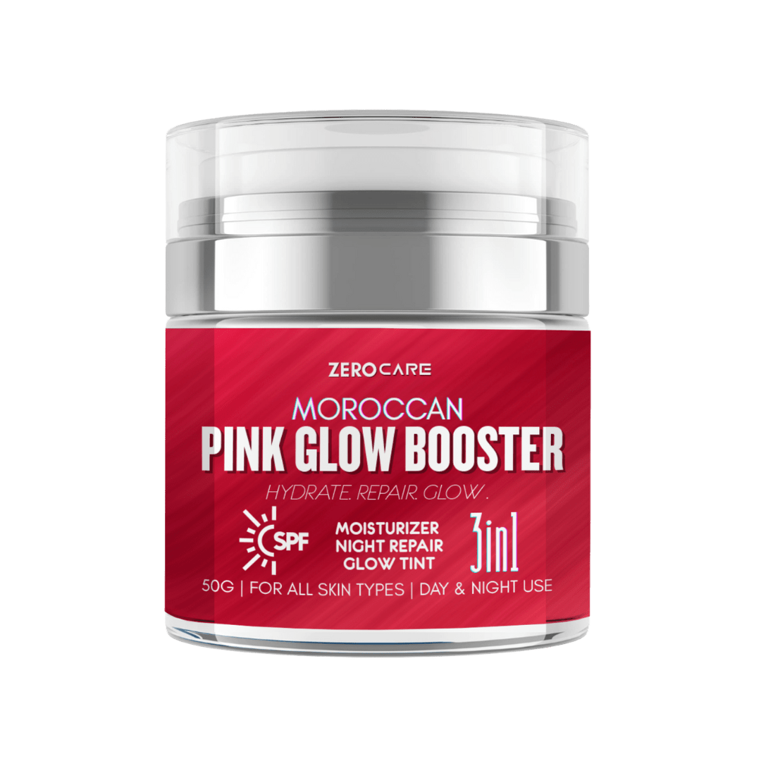 ZC 101 | 3 in 1 Pink Glow Booster Gel Cream - 50g - ZC | Zero Care